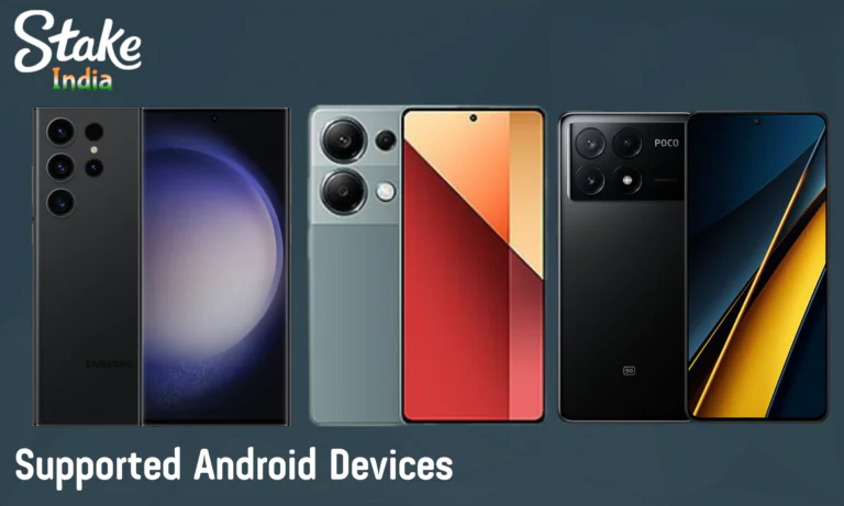 List of the main devices that support the stable operation of the Stake application